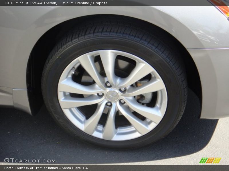Platinum Graphite / Graphite 2010 Infiniti M 35x AWD Sedan