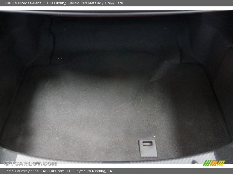 Barolo Red Metallic / Grey/Black 2008 Mercedes-Benz C 300 Luxury