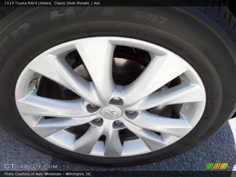 Classic Silver Metallic / Ash 2014 Toyota RAV4 Limited