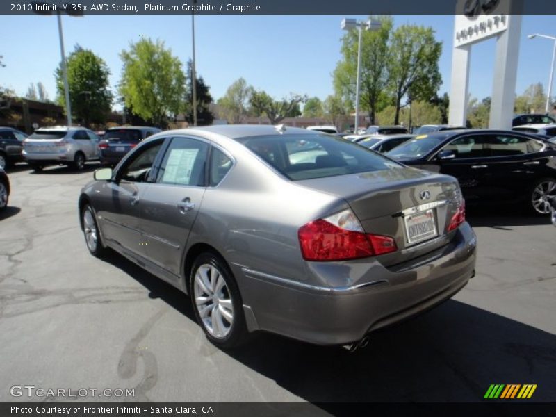 Platinum Graphite / Graphite 2010 Infiniti M 35x AWD Sedan