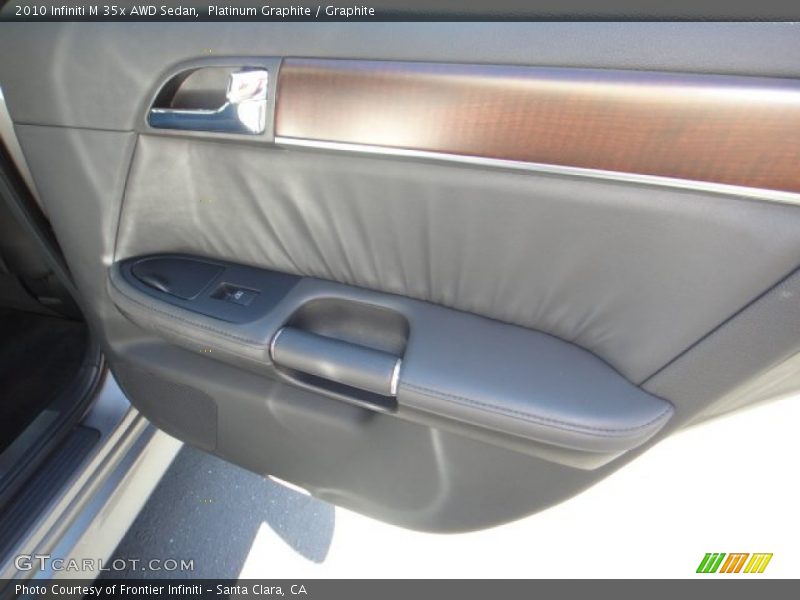Platinum Graphite / Graphite 2010 Infiniti M 35x AWD Sedan