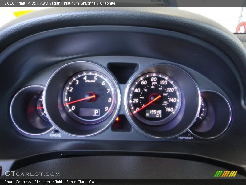 Platinum Graphite / Graphite 2010 Infiniti M 35x AWD Sedan