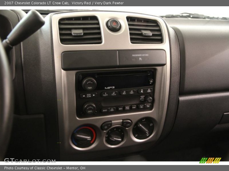Victory Red / Very Dark Pewter 2007 Chevrolet Colorado LT Crew Cab