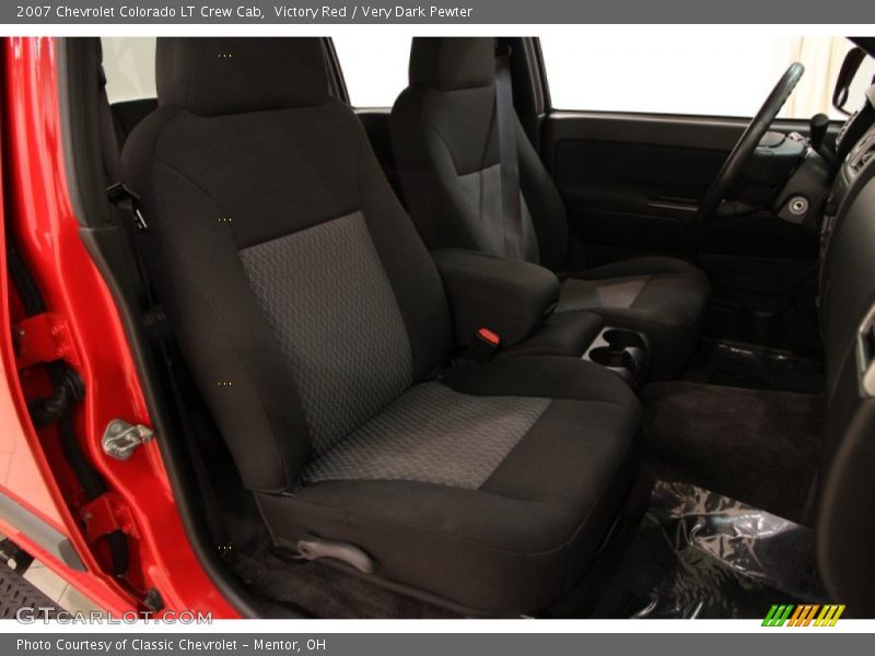 Victory Red / Very Dark Pewter 2007 Chevrolet Colorado LT Crew Cab