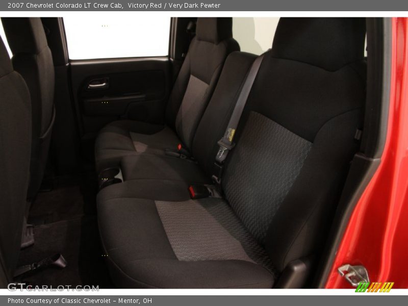 Victory Red / Very Dark Pewter 2007 Chevrolet Colorado LT Crew Cab