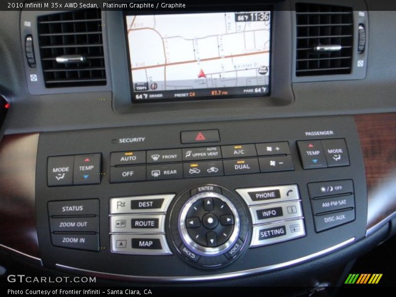 Platinum Graphite / Graphite 2010 Infiniti M 35x AWD Sedan