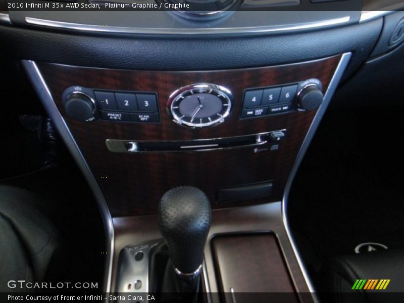 Platinum Graphite / Graphite 2010 Infiniti M 35x AWD Sedan