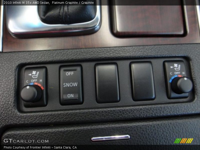 Platinum Graphite / Graphite 2010 Infiniti M 35x AWD Sedan