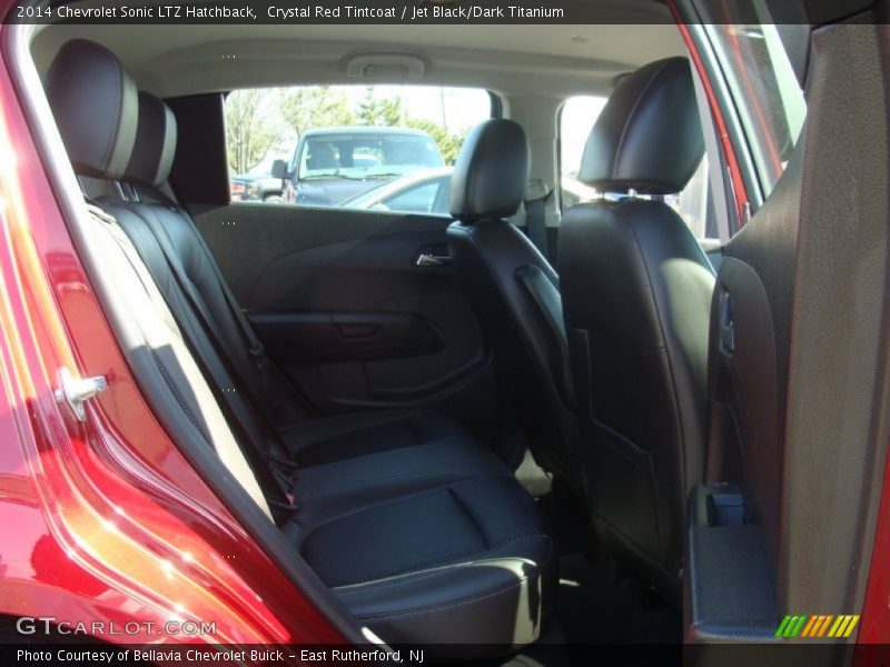 Crystal Red Tintcoat / Jet Black/Dark Titanium 2014 Chevrolet Sonic LTZ Hatchback