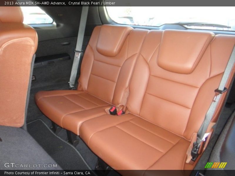 Crystal Black Pearl / Umber 2013 Acura MDX SH-AWD Advance