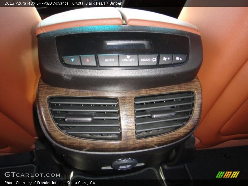 Crystal Black Pearl / Umber 2013 Acura MDX SH-AWD Advance