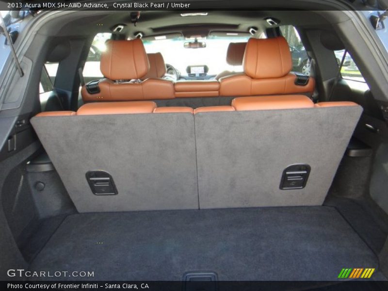 Crystal Black Pearl / Umber 2013 Acura MDX SH-AWD Advance