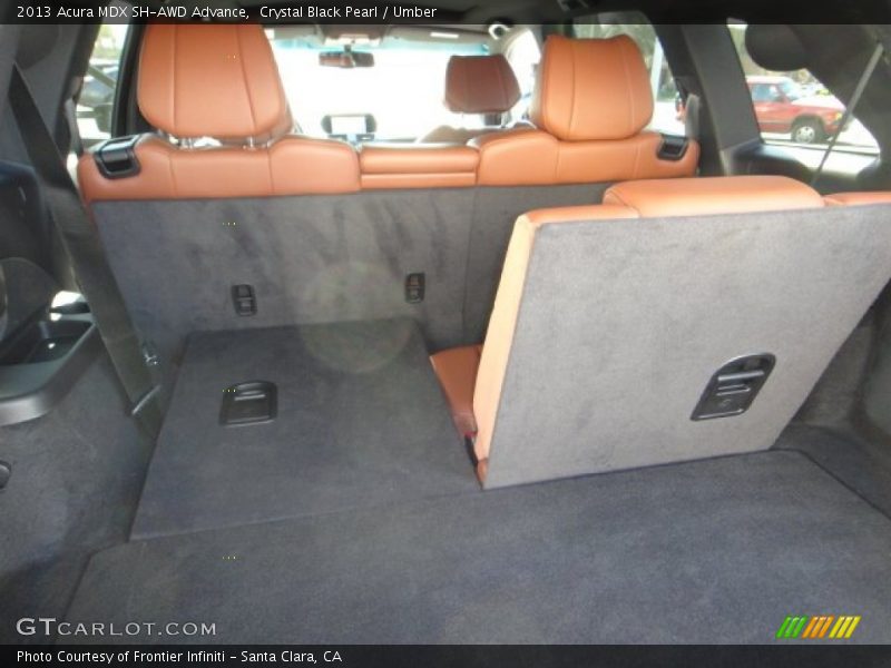 Crystal Black Pearl / Umber 2013 Acura MDX SH-AWD Advance