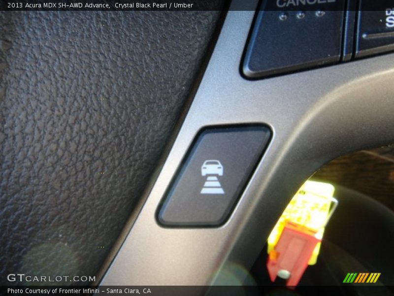Crystal Black Pearl / Umber 2013 Acura MDX SH-AWD Advance