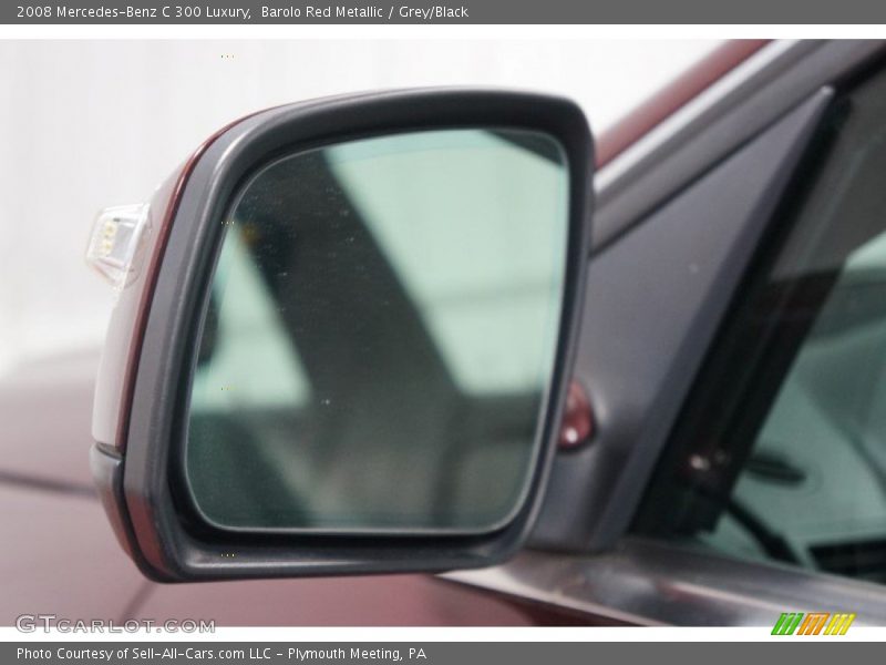 Barolo Red Metallic / Grey/Black 2008 Mercedes-Benz C 300 Luxury