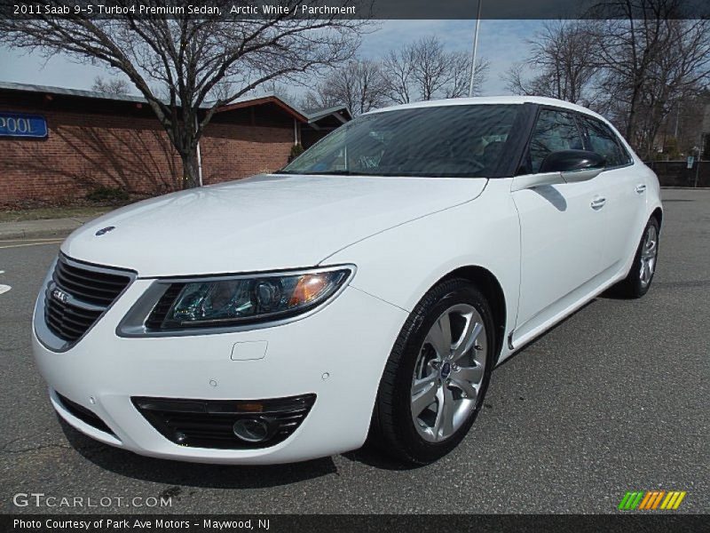 Arctic White / Parchment 2011 Saab 9-5 Turbo4 Premium Sedan