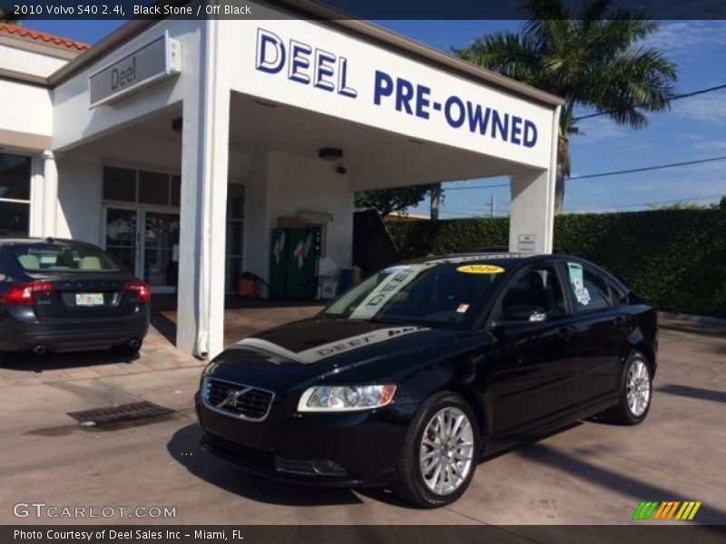 Black Stone / Off Black 2010 Volvo S40 2.4i