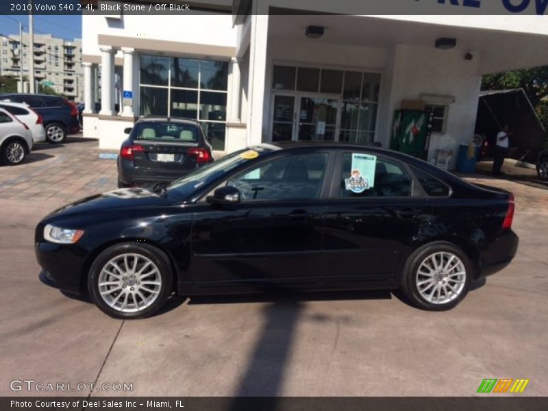 Black Stone / Off Black 2010 Volvo S40 2.4i