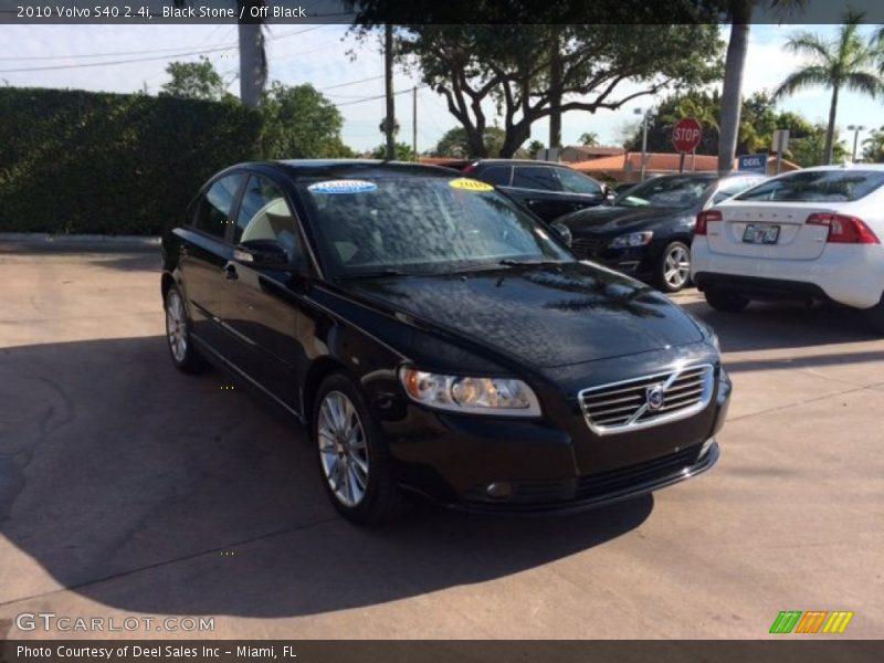 Black Stone / Off Black 2010 Volvo S40 2.4i
