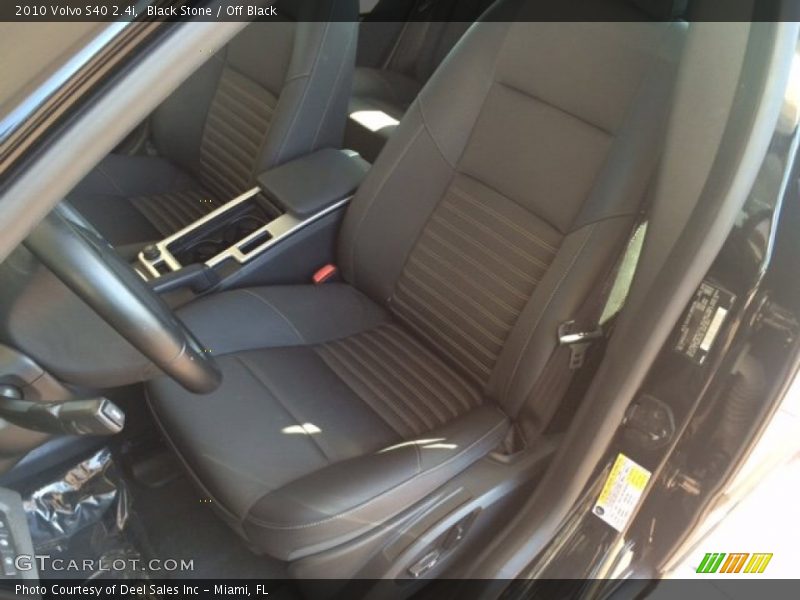 Black Stone / Off Black 2010 Volvo S40 2.4i