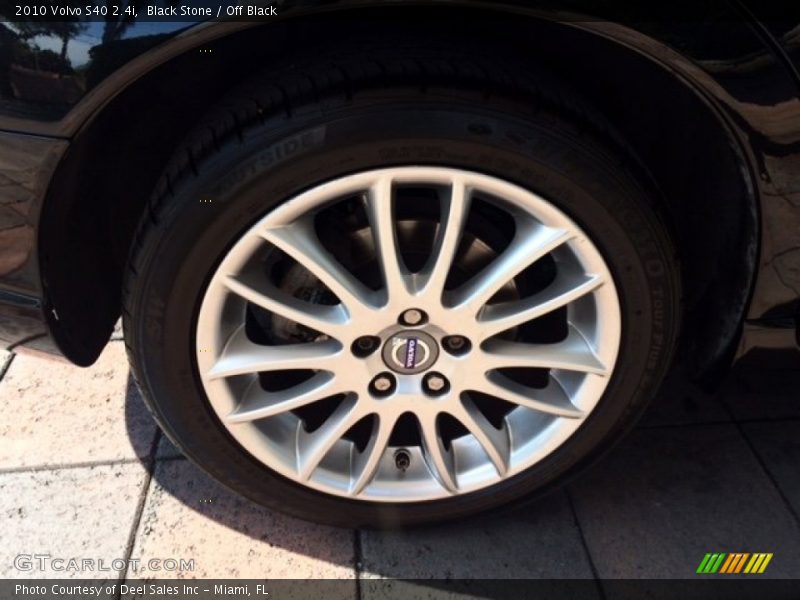 Black Stone / Off Black 2010 Volvo S40 2.4i