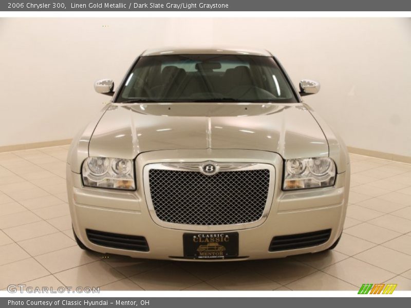 Linen Gold Metallic / Dark Slate Gray/Light Graystone 2006 Chrysler 300