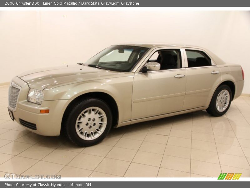 Linen Gold Metallic / Dark Slate Gray/Light Graystone 2006 Chrysler 300