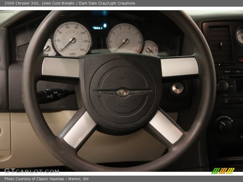 Linen Gold Metallic / Dark Slate Gray/Light Graystone 2006 Chrysler 300