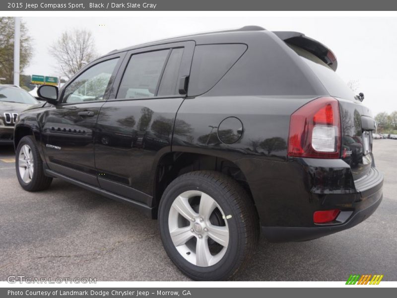 Black / Dark Slate Gray 2015 Jeep Compass Sport