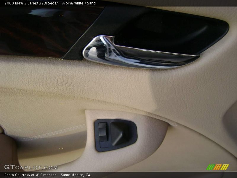 Alpine White / Sand 2000 BMW 3 Series 323i Sedan