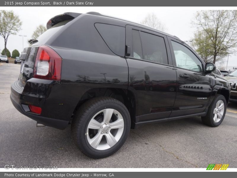 Black / Dark Slate Gray 2015 Jeep Compass Sport