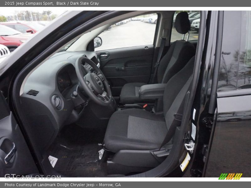 Black / Dark Slate Gray 2015 Jeep Compass Sport