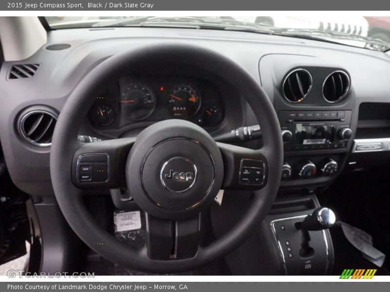 Black / Dark Slate Gray 2015 Jeep Compass Sport