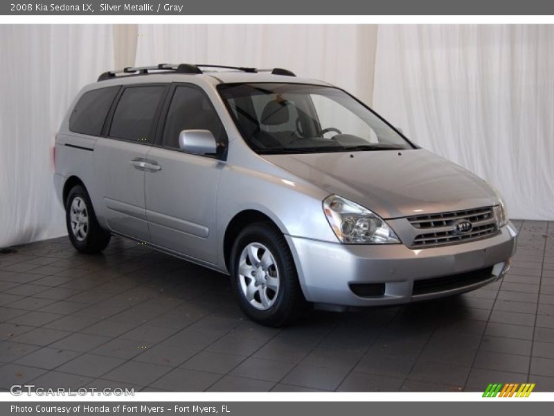 Silver Metallic / Gray 2008 Kia Sedona LX