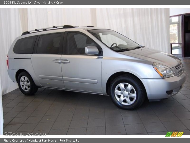 Silver Metallic / Gray 2008 Kia Sedona LX