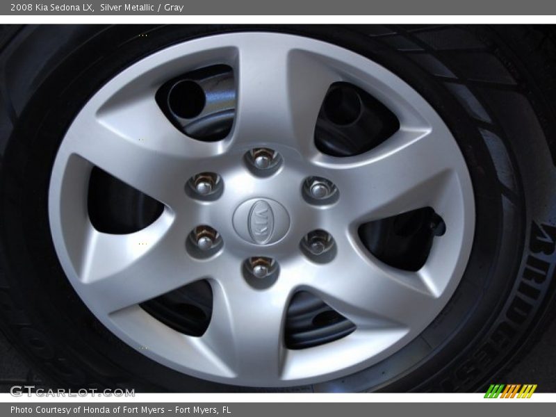 Silver Metallic / Gray 2008 Kia Sedona LX