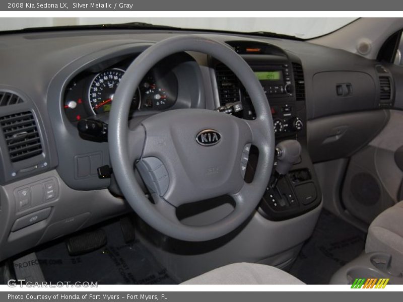 Silver Metallic / Gray 2008 Kia Sedona LX
