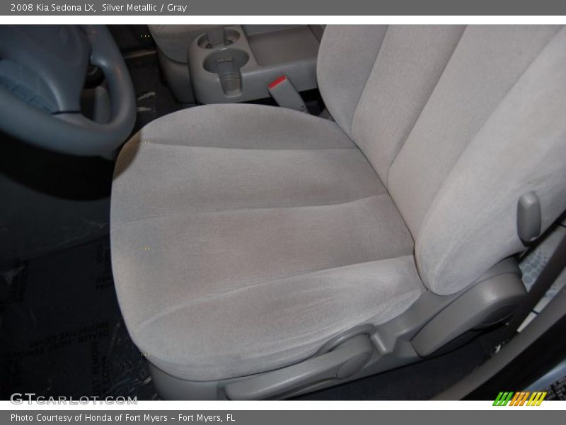 Silver Metallic / Gray 2008 Kia Sedona LX