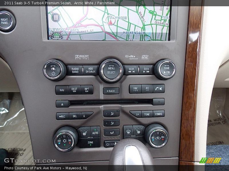 Arctic White / Parchment 2011 Saab 9-5 Turbo4 Premium Sedan
