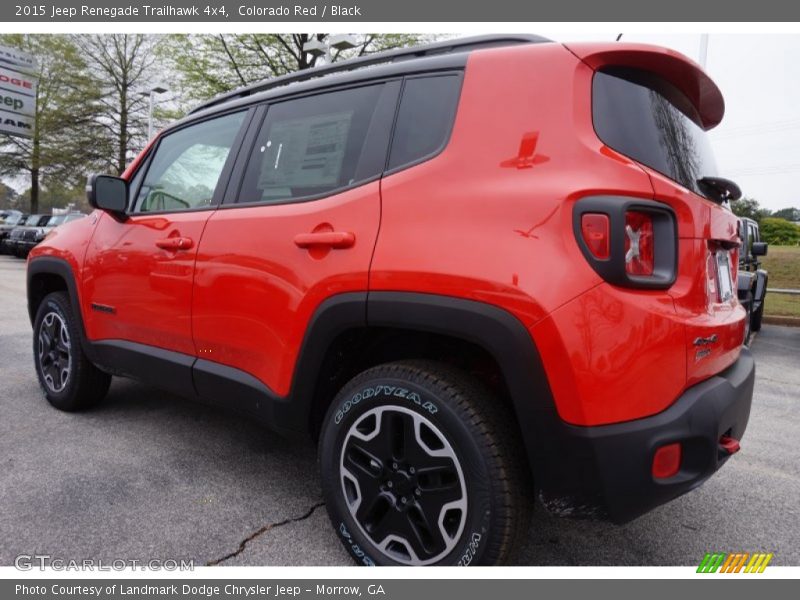 Colorado Red / Black 2015 Jeep Renegade Trailhawk 4x4