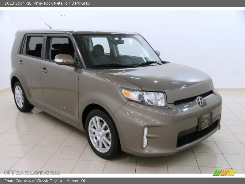 Army Rock Metallic / Dark Gray 2013 Scion xB