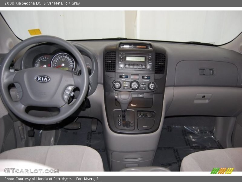 Silver Metallic / Gray 2008 Kia Sedona LX