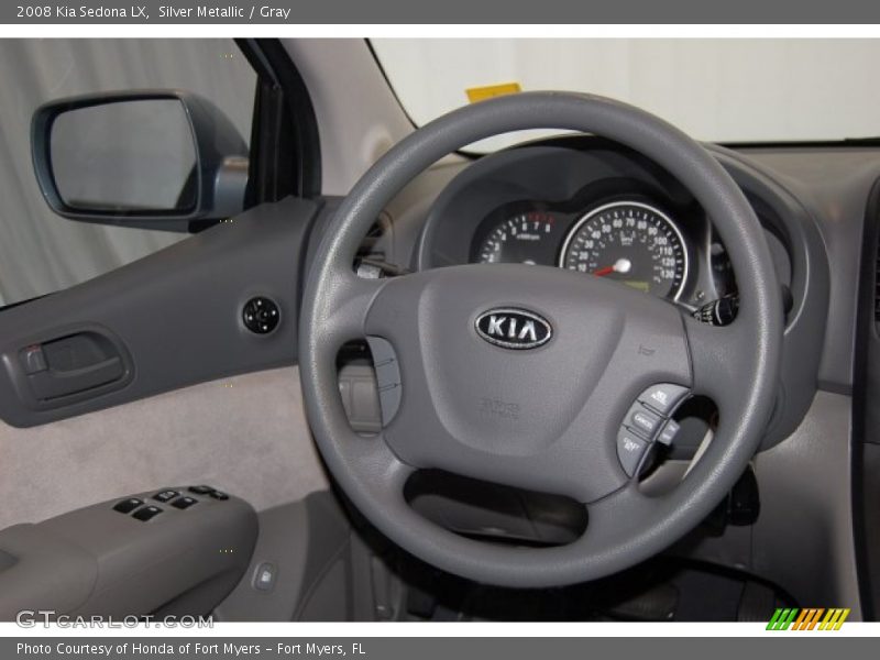 Silver Metallic / Gray 2008 Kia Sedona LX