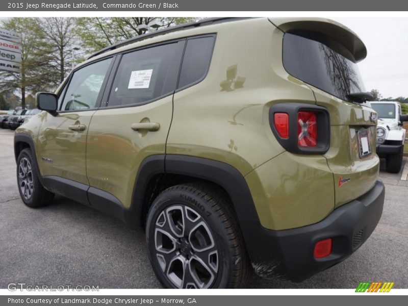 Commando Green / Black 2015 Jeep Renegade Latitude