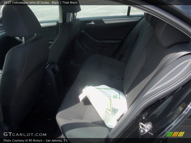 Black / Titan Black 2015 Volkswagen Jetta SE Sedan
