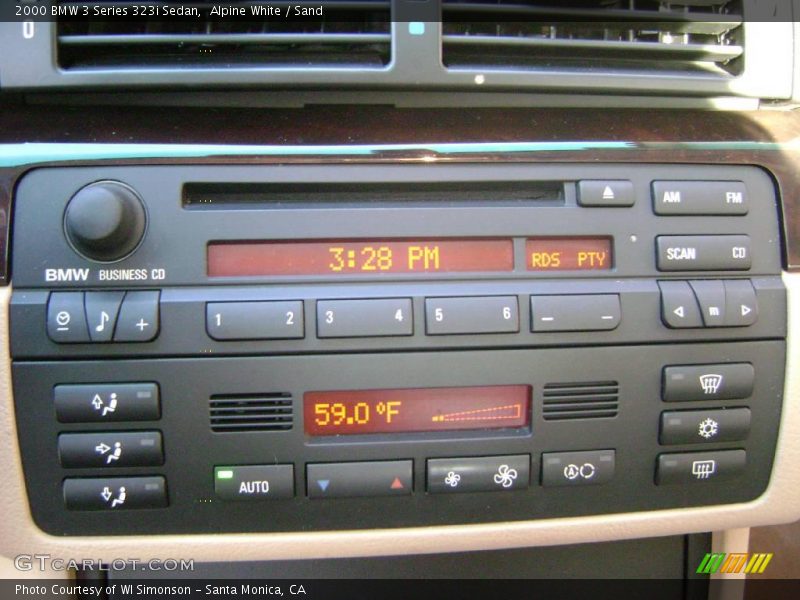 Alpine White / Sand 2000 BMW 3 Series 323i Sedan