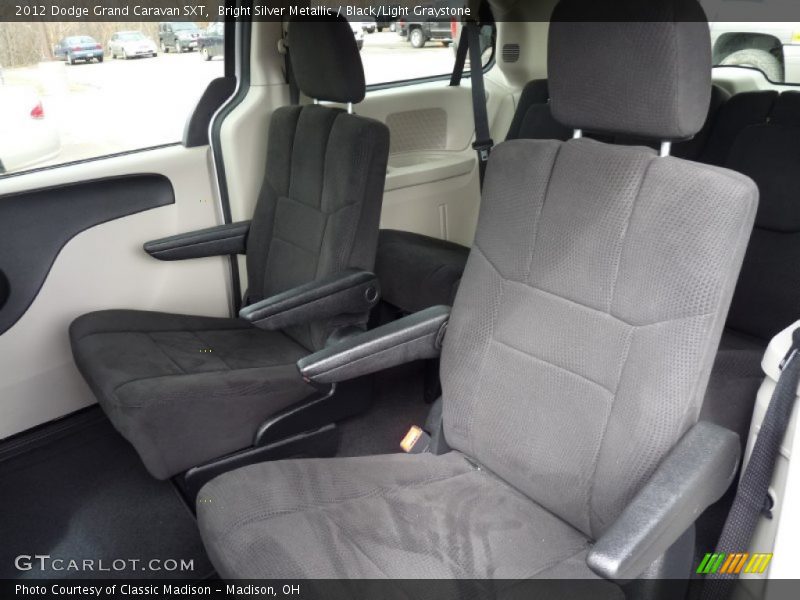 Bright Silver Metallic / Black/Light Graystone 2012 Dodge Grand Caravan SXT