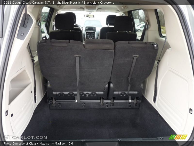 Bright Silver Metallic / Black/Light Graystone 2012 Dodge Grand Caravan SXT