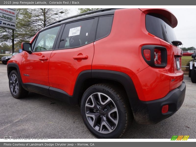 Colorado Red / Black 2015 Jeep Renegade Latitude