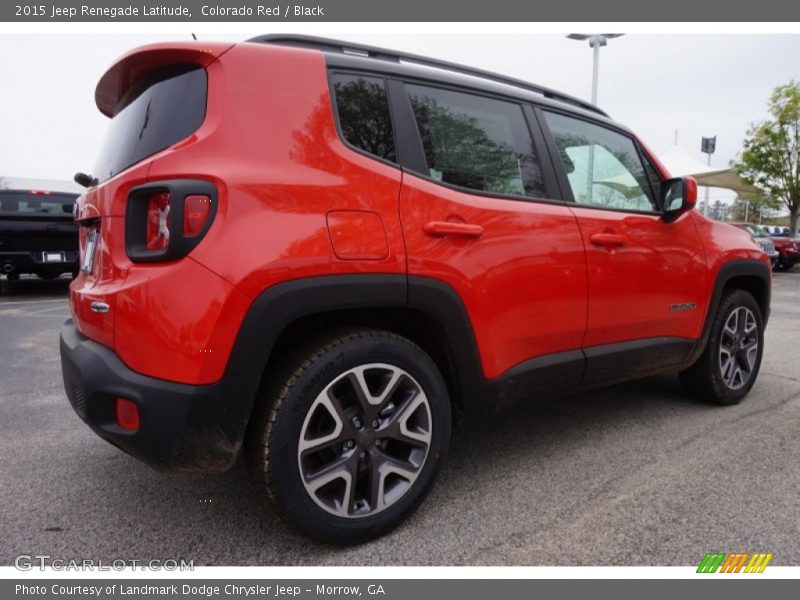 Colorado Red / Black 2015 Jeep Renegade Latitude